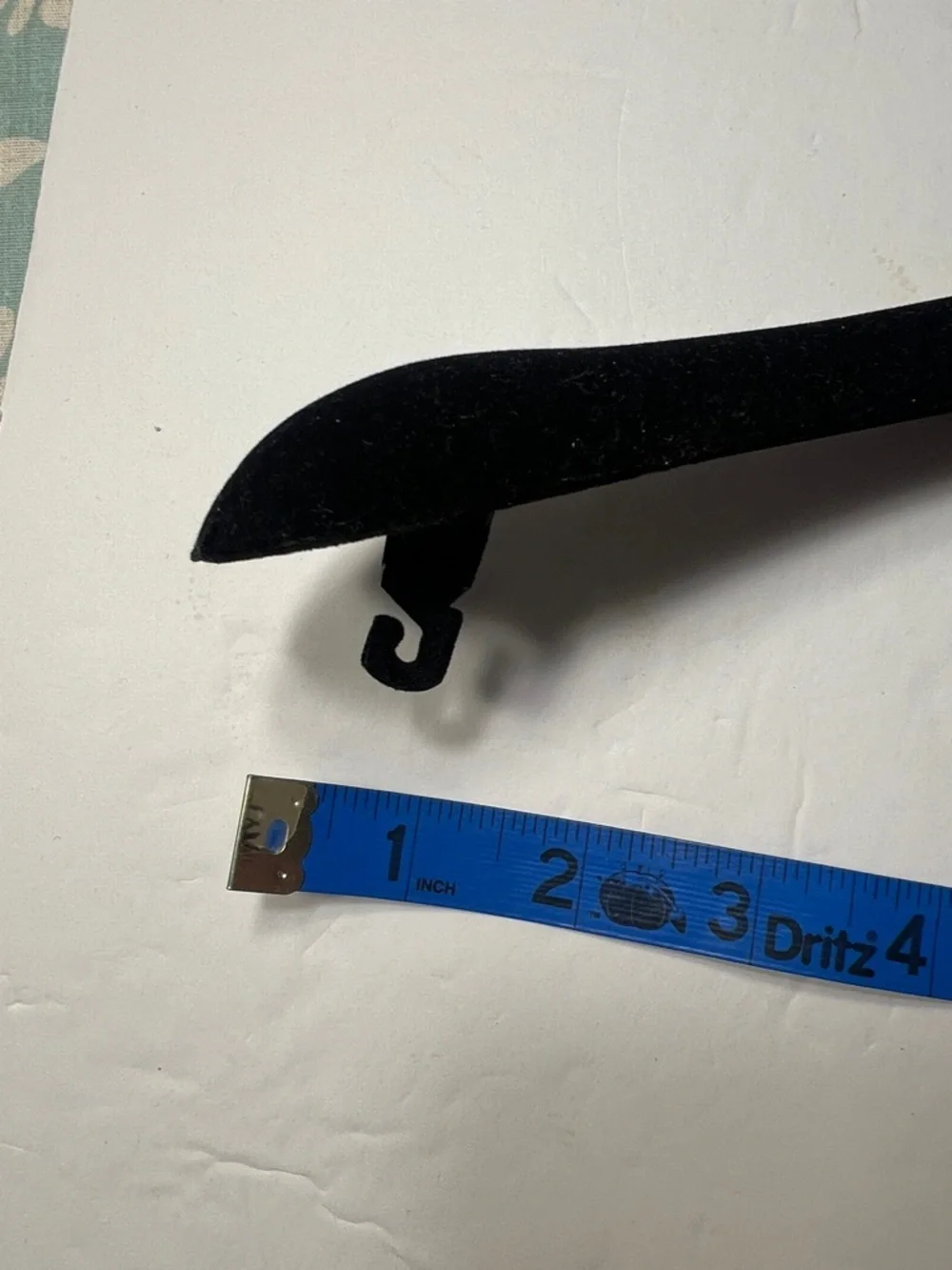 Gucci Black Velvet Padded Hanger with Logo
